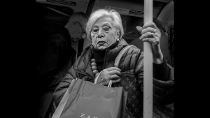 Lady on the Tube